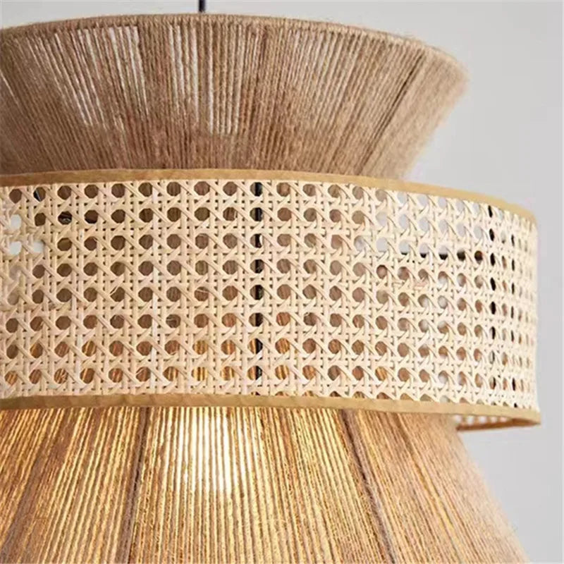 Suspension en rotin DIABOLO